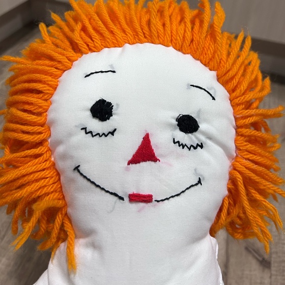 Vintage Raggedy Ann and Andy Classic Rag Doll Set with Orange Hair nostalgia - Picture 7 of 9